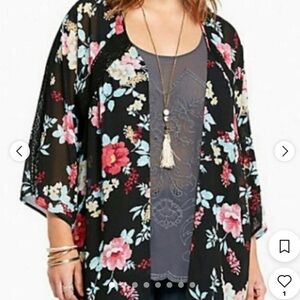 Floral Kimono Cardigan